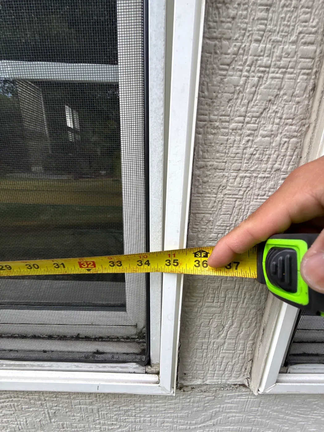 Window replacement documented in Tanglewood